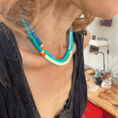 Collier Summer «COLOR BLOCK» Saison 2 – Image 2