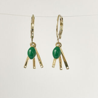 Boucles BYZANCE émaillées petites