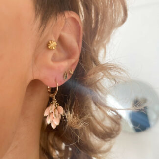 Boucles d'oreilles BYZANCE grappe