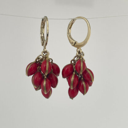 Boucles d'oreilles BYZANCE grappe – Image 9