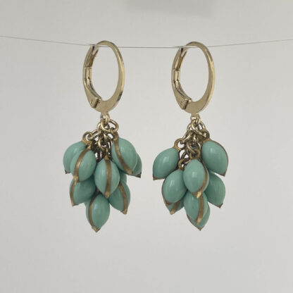 Boucles d'oreilles BYZANCE grappe – Image 10