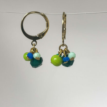 Boucles d’oreilles BUNCH (bouquet) de couleurs – Image 7
