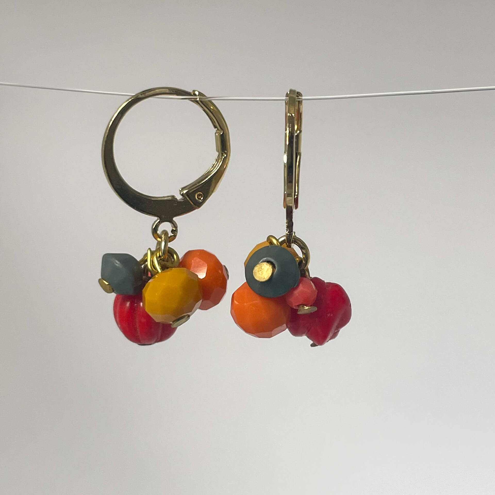 Boucles d’oreilles BUNCH (bouquet) de couleurs – Image 3