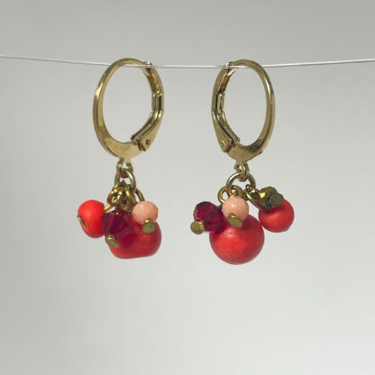 Boucles d’oreilles BUNCH (bouquet) de couleurs – Image 4