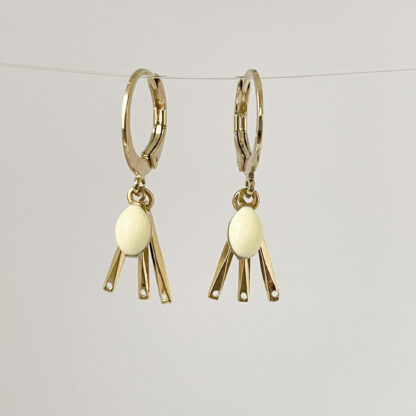 Boucles BYZANCE émaillées petites – Image 2