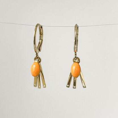 Boucles BYZANCE émaillées petites – Image 4