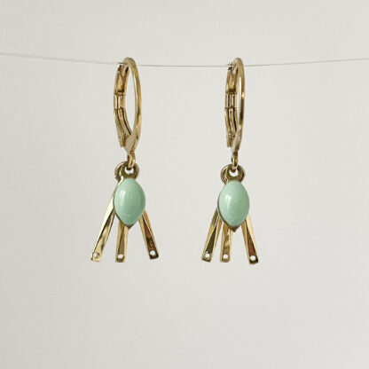 Boucles BYZANCE émaillées petites – Image 6