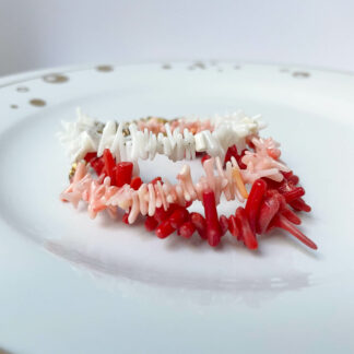 Bracelet CAPRI corail et perles