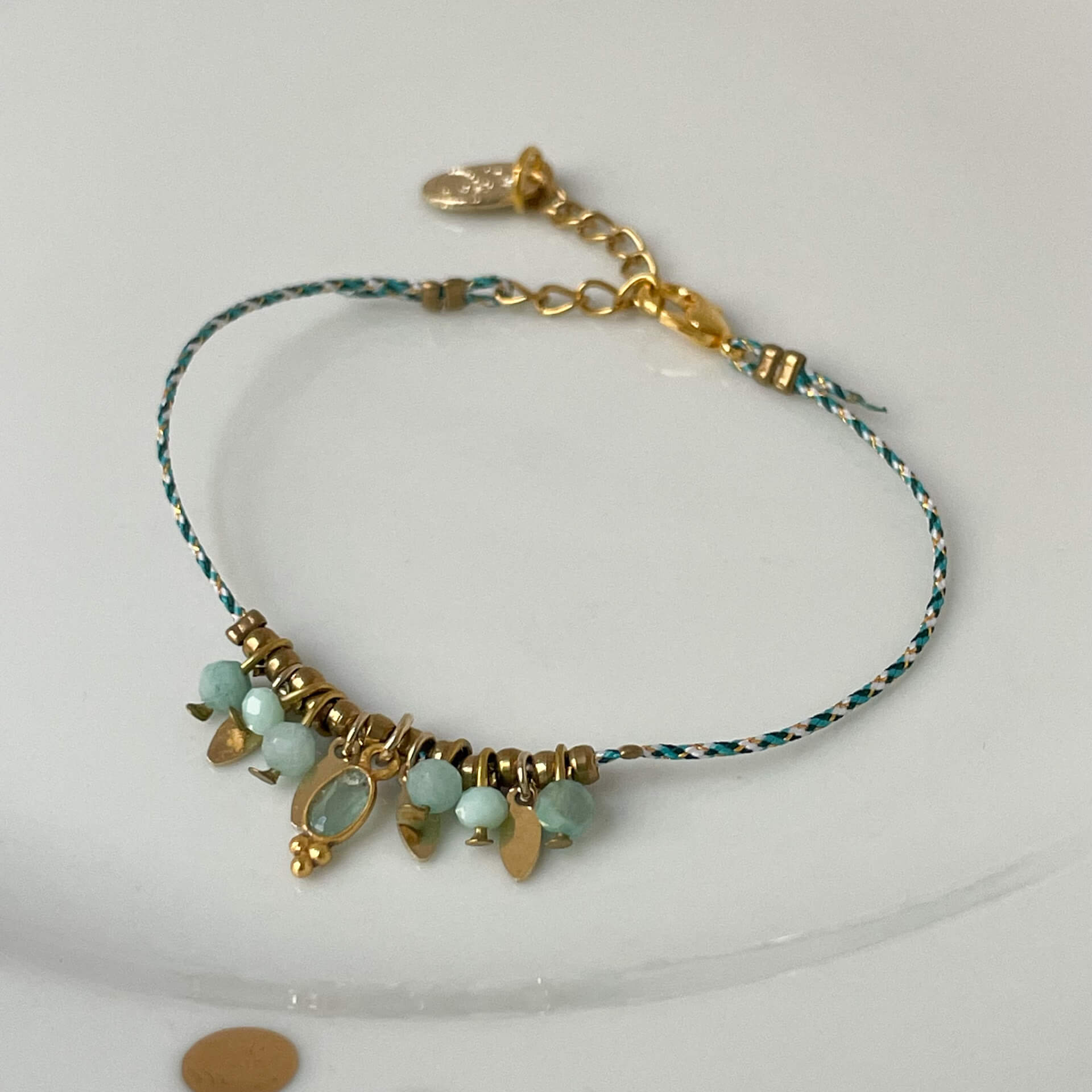 Bracelet sur lien INDI pierres semi-précieuses – Image 8