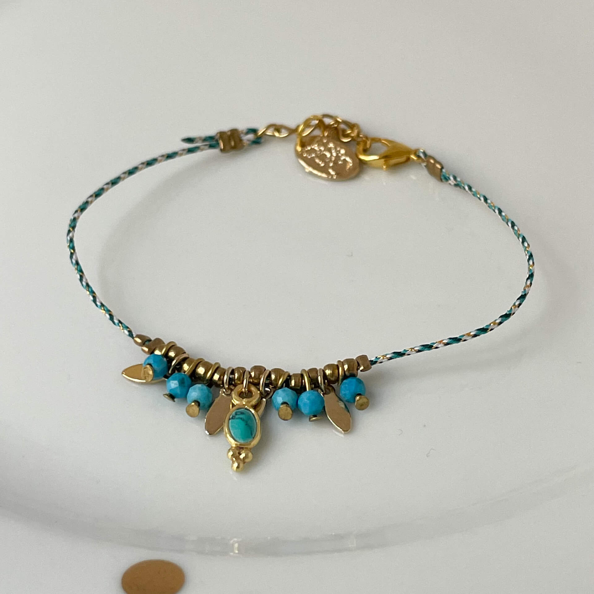 Bracelet sur lien INDI pierres semi-précieuses – Image 9