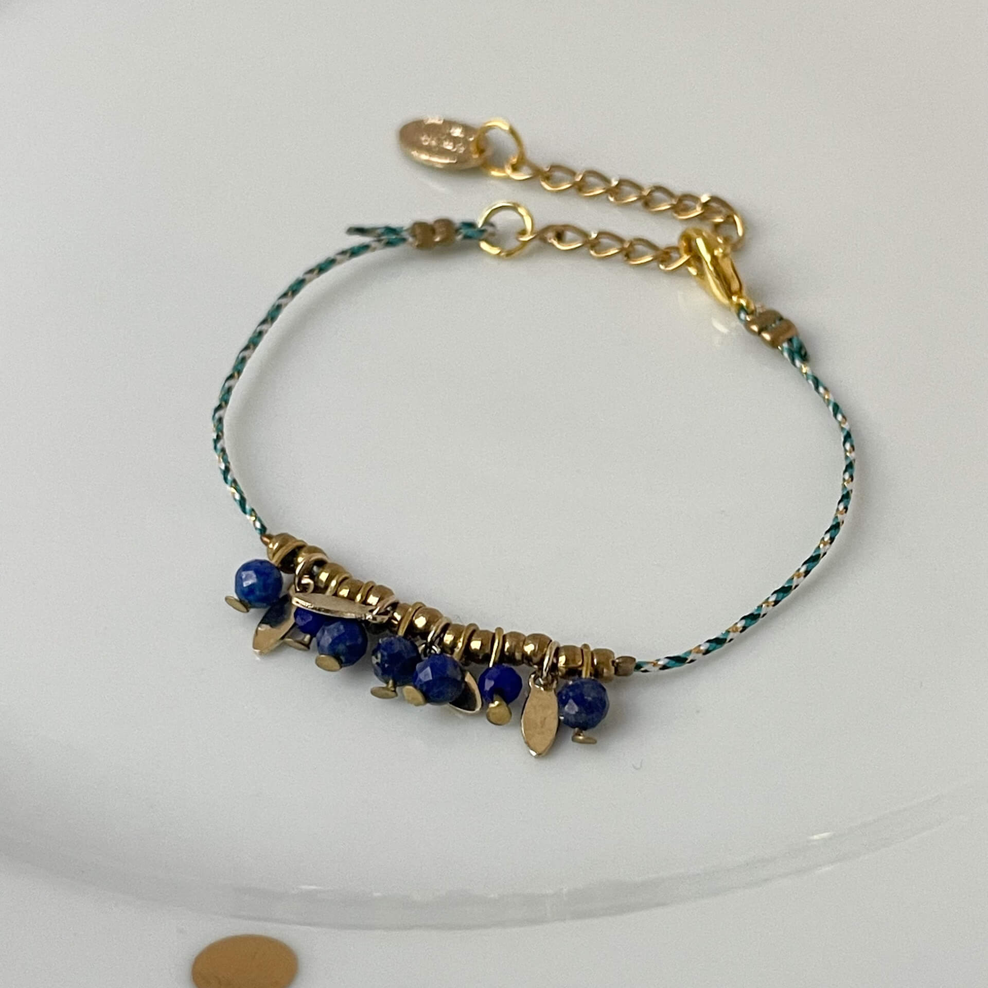 Bracelet sur lien INDI pierres semi-précieuses – Image 11