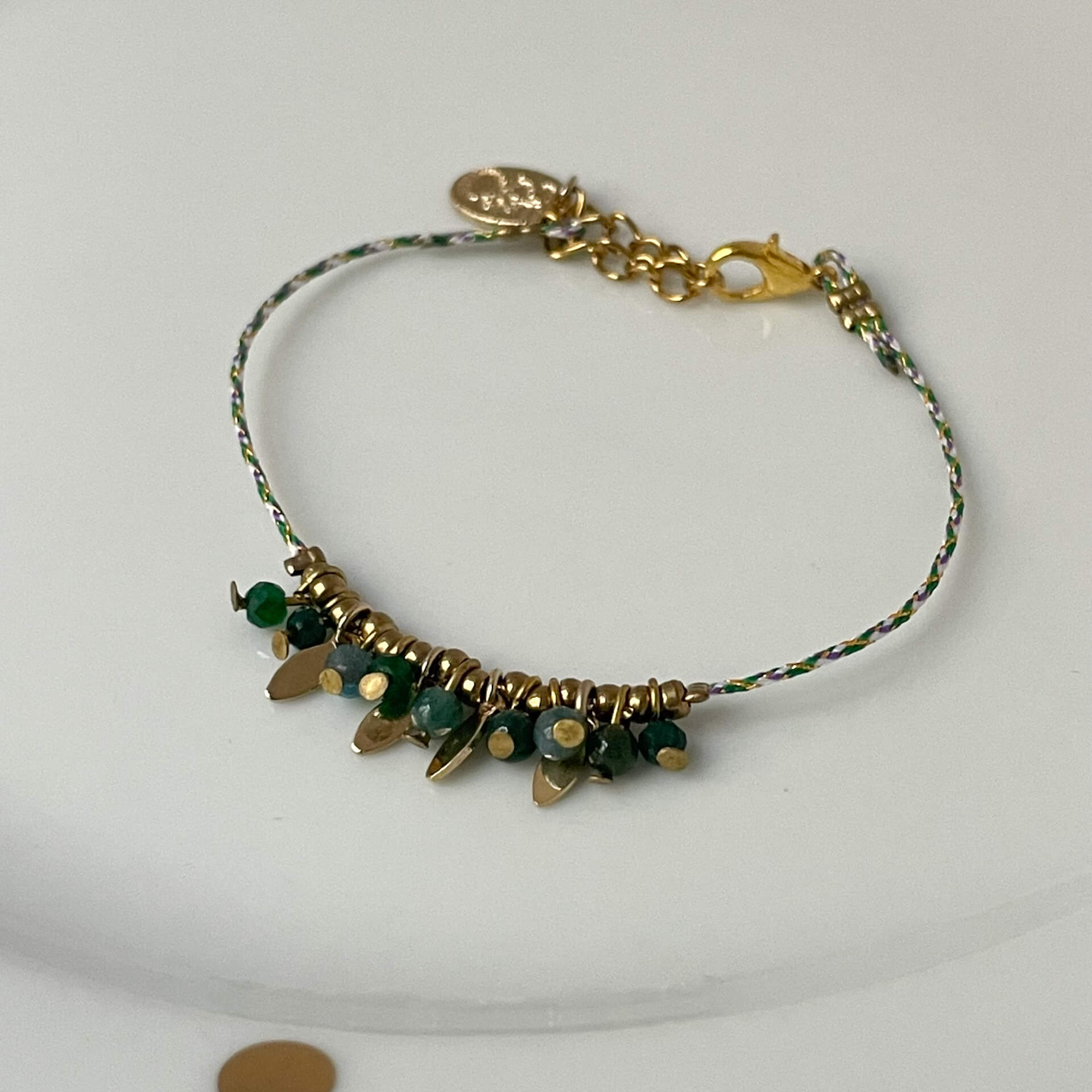 Bracelet sur lien INDI pierres semi-précieuses – Image 10