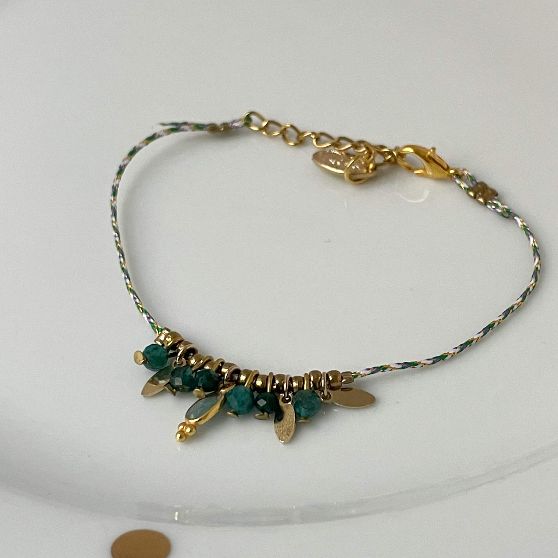 Bracelet sur lien INDI pierres semi-précieuses – Image 4