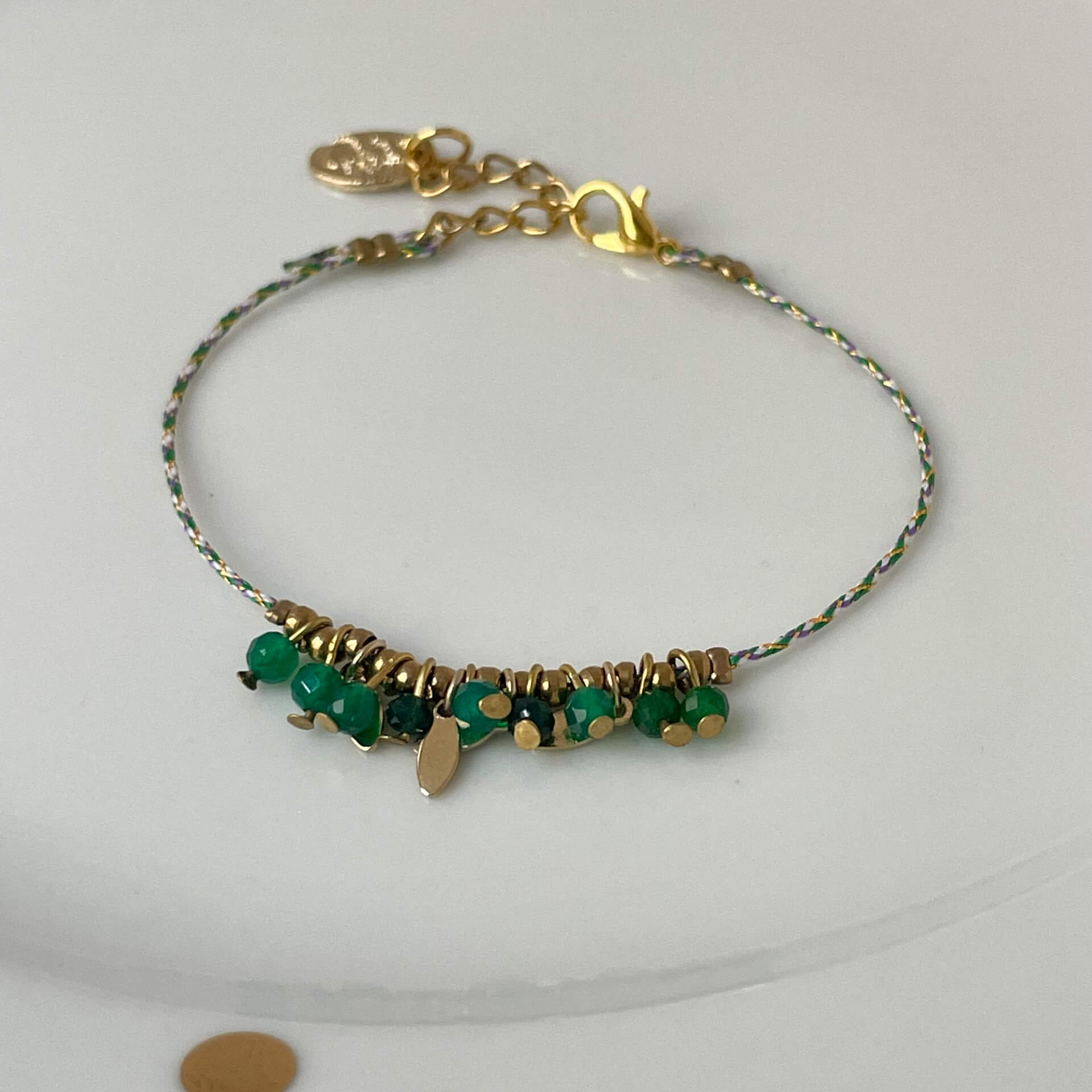 Bracelet sur lien INDI pierres semi-précieuses – Image 6