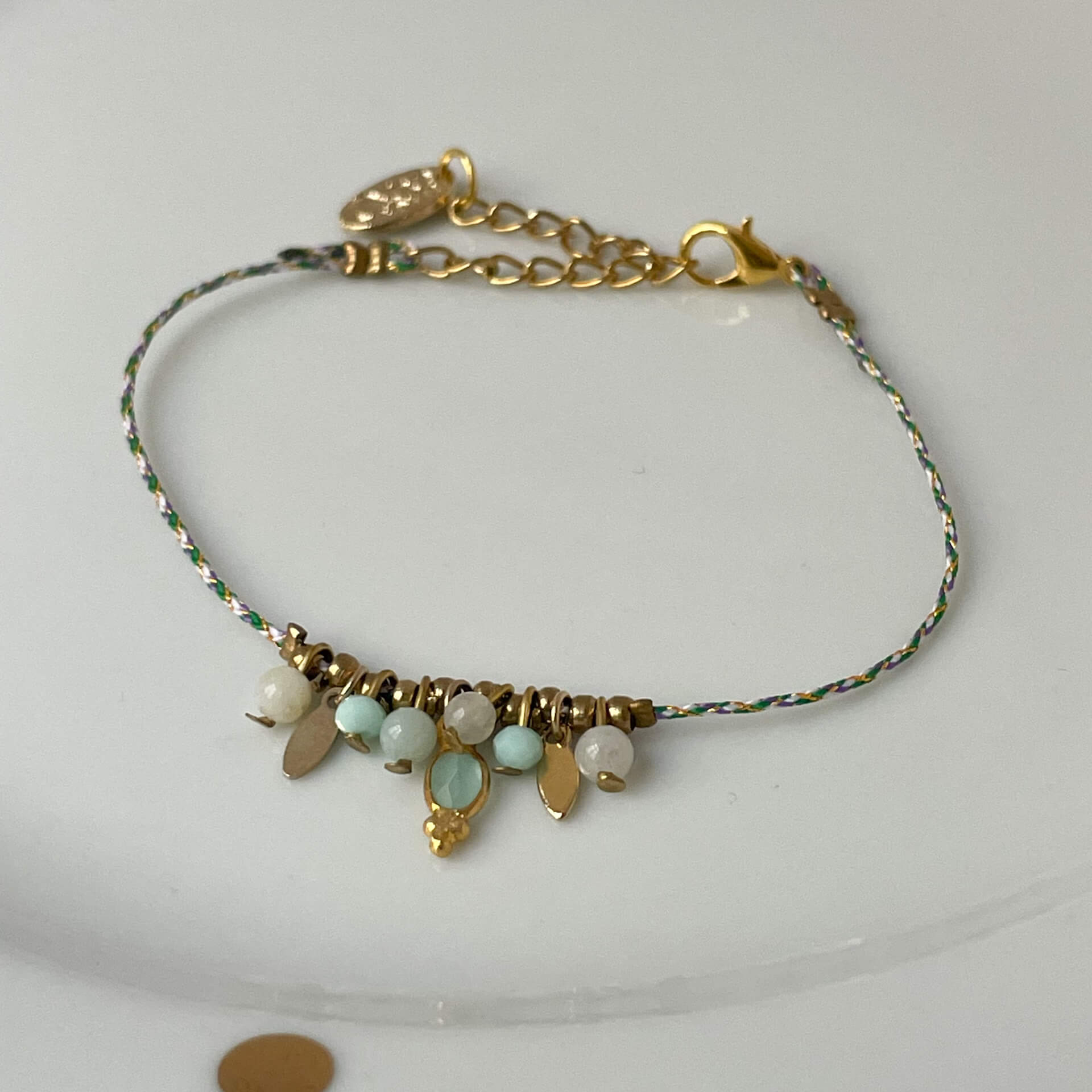 Bracelet sur lien INDI pierres semi-précieuses – Image 7