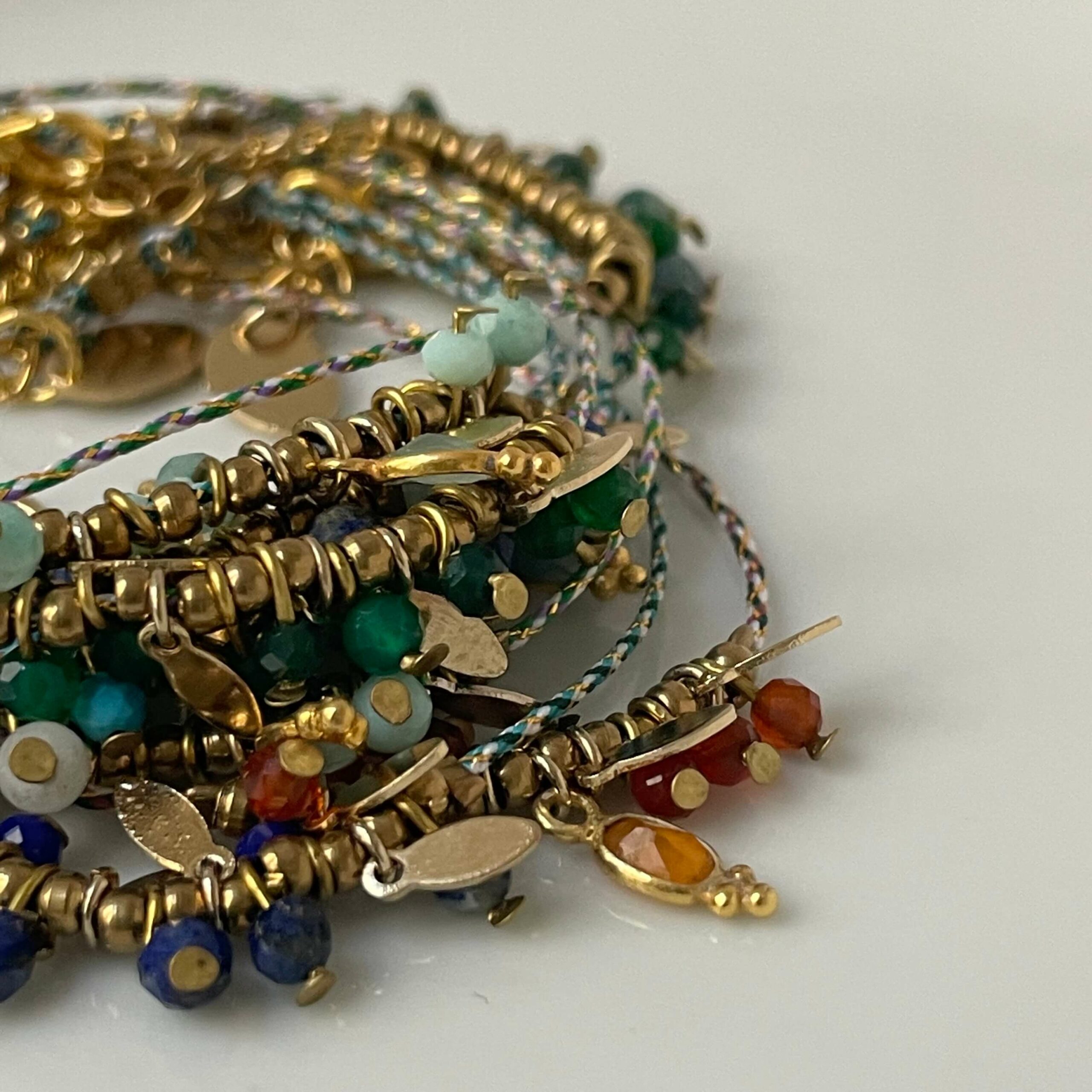 Bracelet sur lien INDI pierres semi-précieuses – Image 12